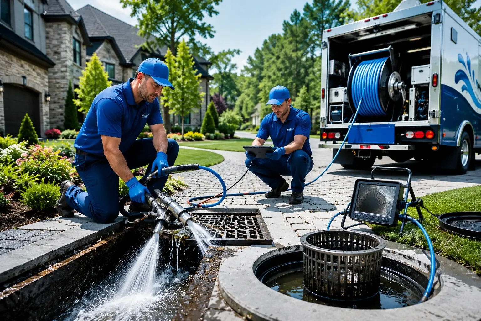 Local outdoor drain cleaning professionals in Webster, KY